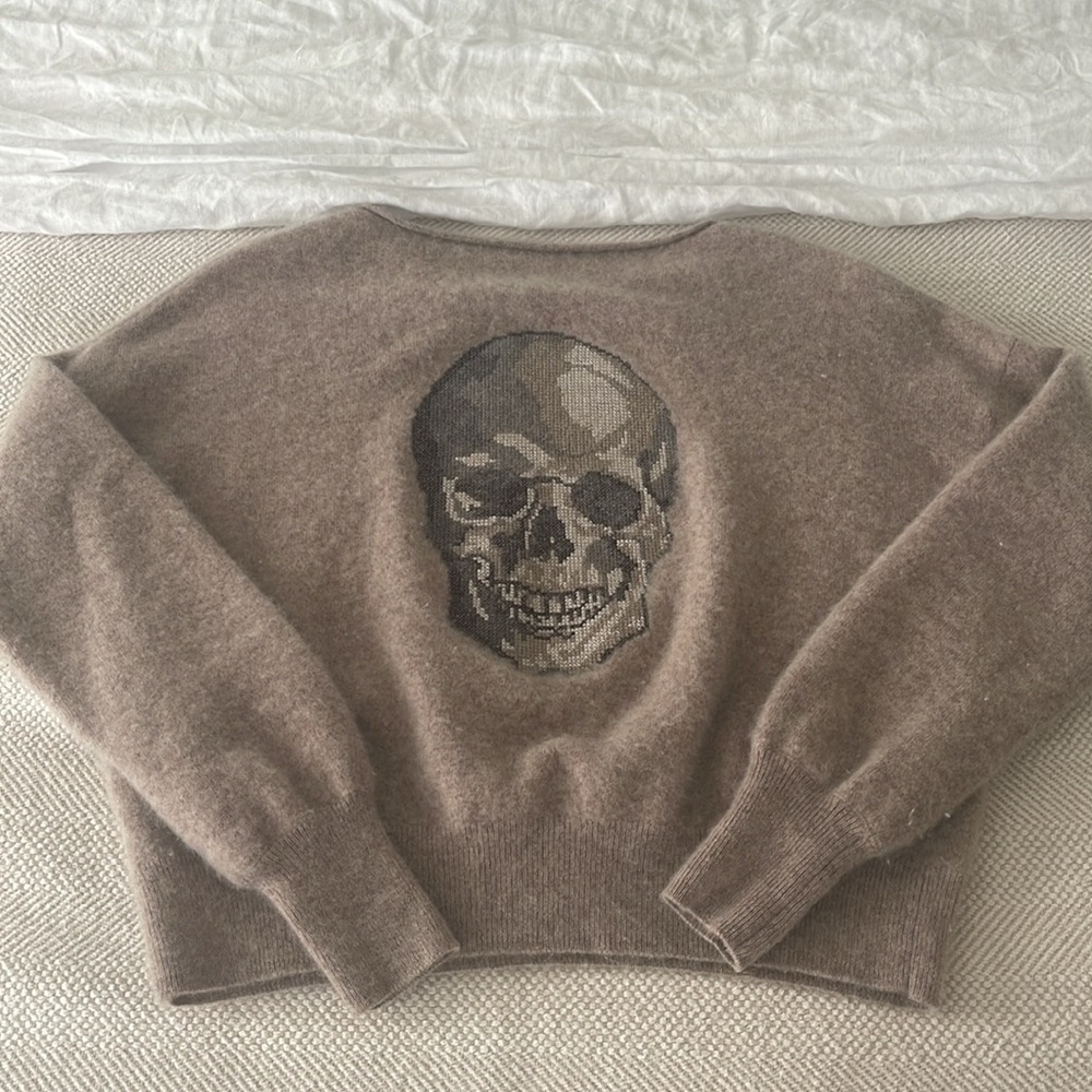 Skull Cashmere Sweater
